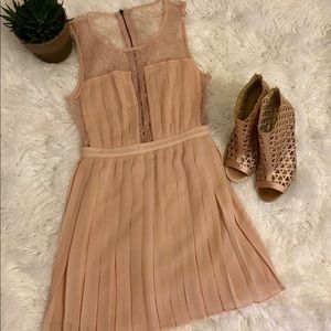 BGBGenerarion blush pink dress.